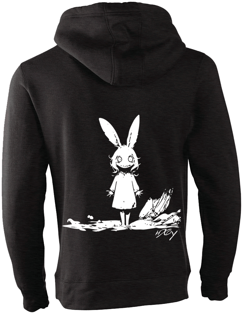 Rabbit Pull Over Hoodie
