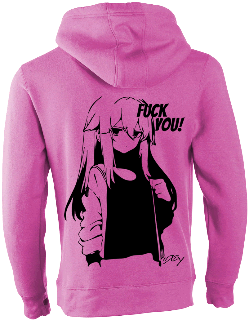 Attitude FU! Pull Over Hoodie