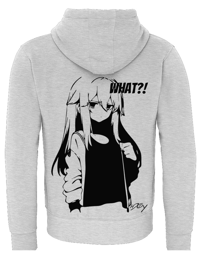 Attitude What?! Zip Up Hoodie